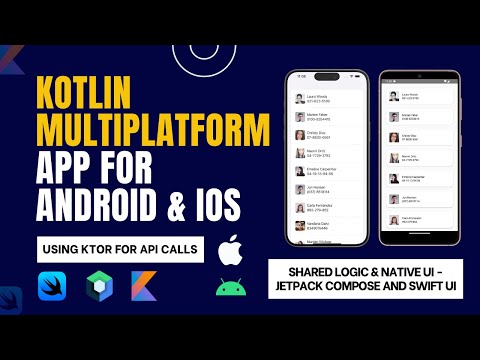 How To Create Kotlin MultiPlatform(KMP) App For Android & iOS | Shared Logic, Native UI KMM Tutorial