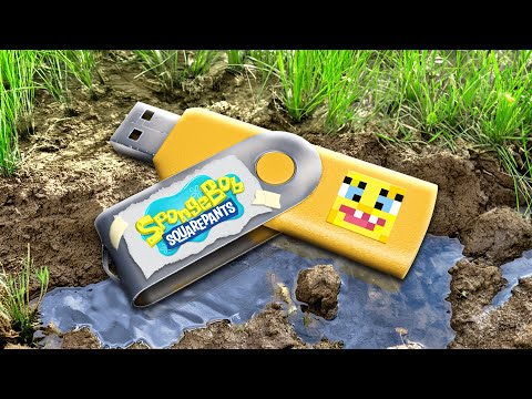I Found Spongebob’s Secret Minecraft USB…
