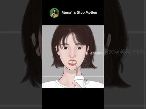 ASMR Animation | Dental Cleaning | Water Flosser To Remove Heavy Tartar!