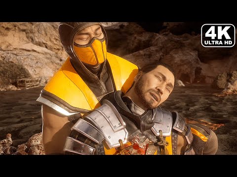 Scorpion Death Scene 4K ULTRA HD - MORTAL KOMBAT 11