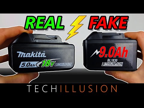 🔥WIE GUT SIND ERSATZAKKUS für MAKITA & Co.?!! 😱 - Günstige Fake Akkus im Test