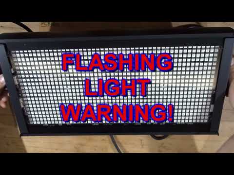 200w Shehds Lighting RGB Strobe Review
