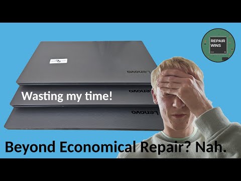 3 Laptops Beyond Economical Repair - I Fixed them Anyway (Part 1)