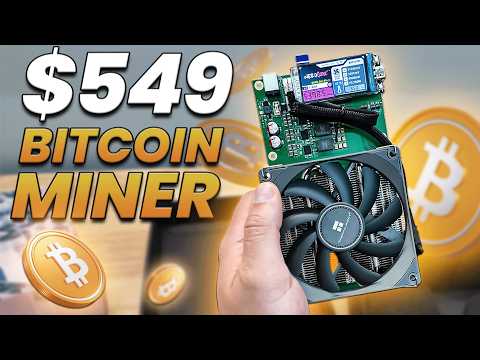 $549 Bitcoin Miner - NerdQaxe++ Review