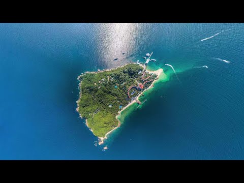 Live: Underwater views of the Marine Ranch in Sanya Wuzhizhou Island Tourist Area – Ep. 2