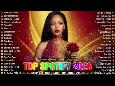 Spotify Pop Hits 2026🌊 Best Of Rihanna, Taylor Swift, Adele, Ariana Grande, Dua Lipa, The Weeknd