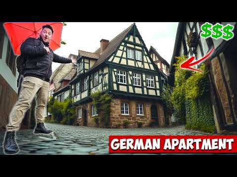 Typical GERMAN APARTMENT TOUR! - What $1000 gets you in Germany!