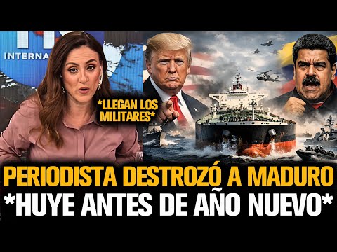 PERIODISTA DESTROZÓ A MADURO *HUYE DE TRUMP ANTES DE AÑO NUEVO*