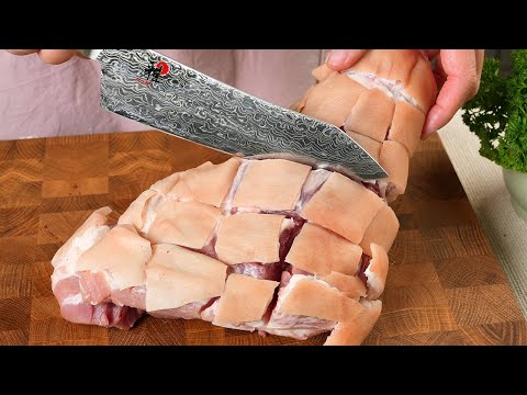 Nur wenige Leute kochen Schweinshaxen so! Köstliches Abendessen mit den einfachsten Zutaten!