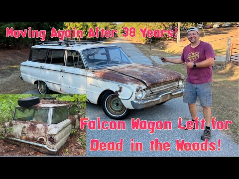 Parked in the Woods 38 Years Ago! Can we get this Falcon Wagon Moving Again!