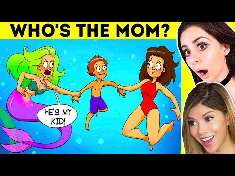 Messed up MYSTERY RIDDLES to Test Logic Skills - Azzyland and Gloom