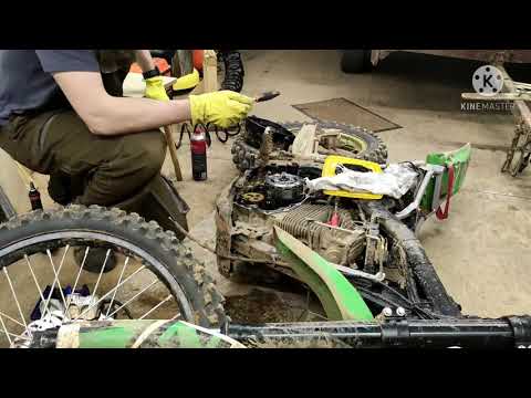 The hard way to easy clutch release. Super clutch for pennies. Chinese enduro Regulmoto ZR 172fmm