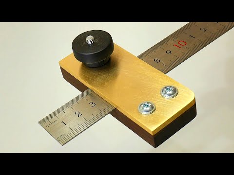 Ruler Marking Gauge. The Easiest Option