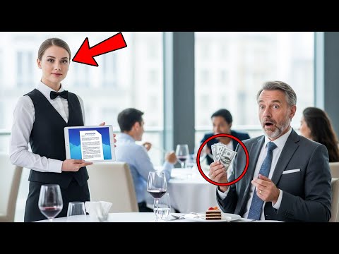 Billionaire Tried to Bribe the Waitress — But Froze When She Revealed His Hidden Offshore Firm