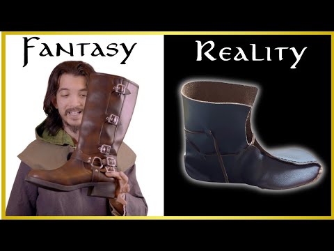 Historically Accurate Medieval Turn Shoes are actually amazing