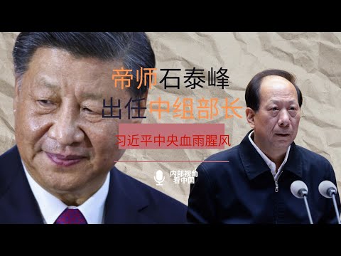 帝师石泰峰出任中组部长｜习近平中央血雨腥风