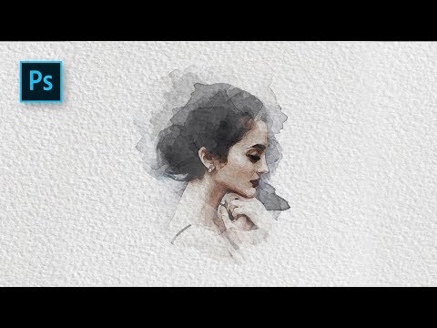 How to Create a Watercolor Painting Effect with Photoshop - Photoshop Tutorial