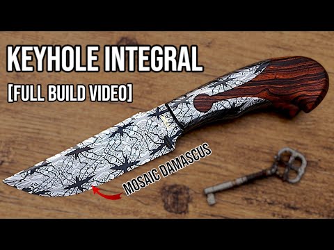 A PERFECT fit, how to make a Keyhole integral knife