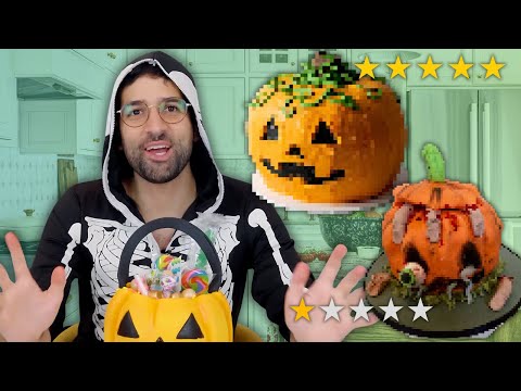I Paid Bakeries $600+ to Make HALLOWEEN Jack-O-Lantern CAKES