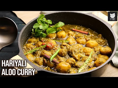 Hariyali Aloo Curry Recipe | Healthy Veg Indian Curry Recipe at home | Chef Varun