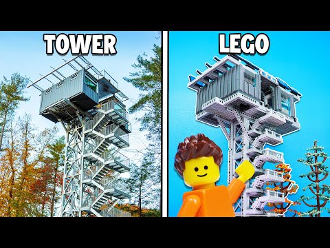 I Built CRAZY Airbnbs In LEGO