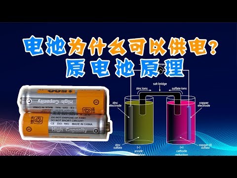 解读2019诺贝尔化学奖(1)电池为什么可以供电？原电池与蓄电池原理
