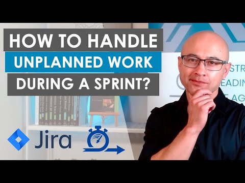 How to handle unplanned work in a Sprint with Jira