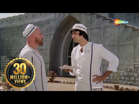 जहा हम खड़े हो जाते हैं लाइन वही से शुरू होती है | Amitabh Bachchan | Action Movie Kaalia