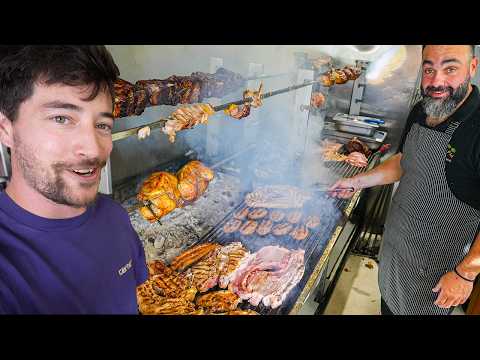 Greek Surf & Turf in Crete 🇬🇷 Mitsos BBQ + Fresh-Caught Grouper Feast!