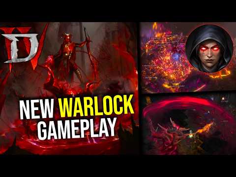 Diablo 4 - 16 MINUTES OF WARLOCK [No Commentary]