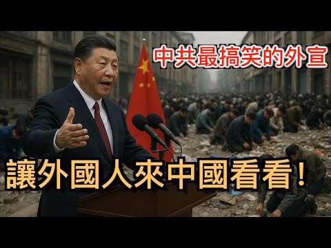 中共最搞笑的外宣「讓外國人來中國看看」結果全程尷尬表演！驢頭不對馬嘴，卻把中國人都看哭了！揭穿這場荒謬的外宣套路！