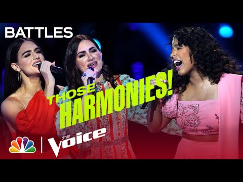 Parijita Bastola vs. The Marilynds on the Bee Gees' "How Deep Is Your Love" | The Voice Battles 2022