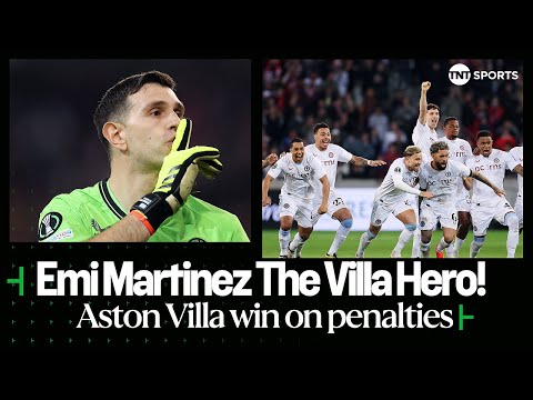 FULL PENALTY SHOOTOUT | Aston Villa beat Lille on pens to reach Europa Conference League Semi-Finals