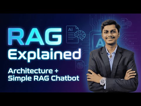 Build a RAG Chatbot From Scratch | Upload PDFs and Ask Questions (Step-by-Step Guide)