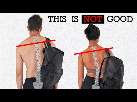 Why one shoulder is higher than the other, what it means & how to fix it.