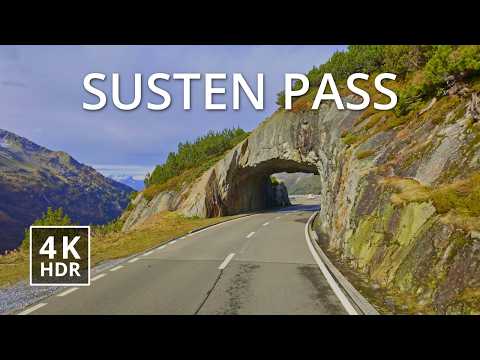 🇨🇭 Wonderfull Autumn Drive on the Susten Pass in the Swiss Alps