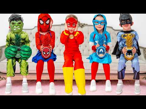 Kids turn into superheroes and rescue friends and animals
