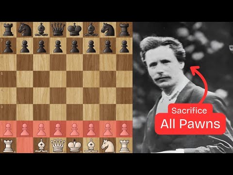 He Won With ZERO Pawns Left And Start without a Knight 