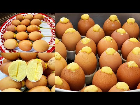 Grilled egg, a recipe for selling, with detailed instructions for every step | Grilled egg