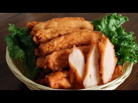 Homemade fish cakes (Eomuk: 어묵)