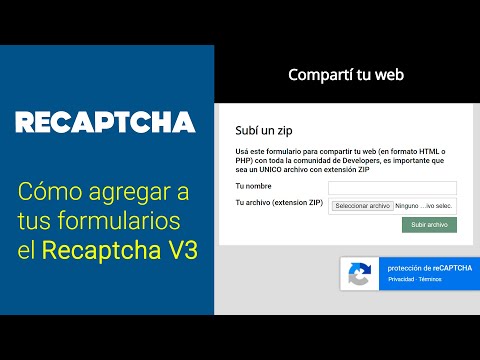 Cómo asegurar tus formularios con reCAPTCHA V3 de Google  |  Explicado EN DETALLE y de manera SIMPLE
