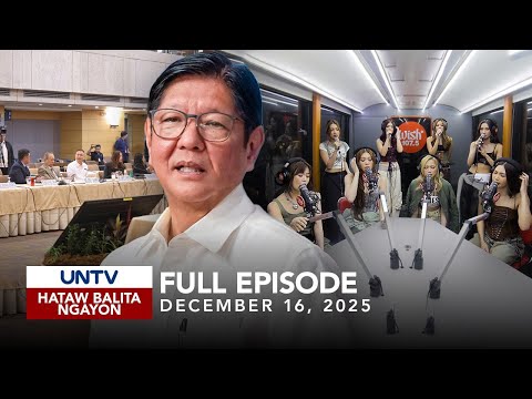 UNTV: Hataw Balita Ngayon | December 16, 2025