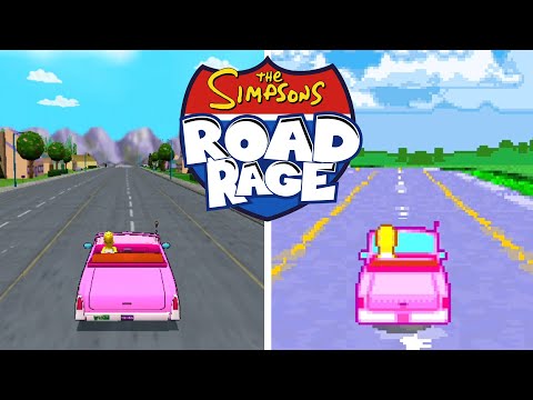 Comparing Every Version of The Simpsons: Road Rage