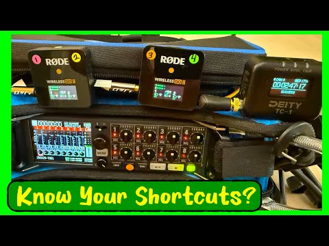 Zoom F8n Pro Shortcuts: Did You Know There's a List?