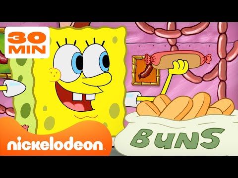 Bob Esponja cocina todo menos Cangreburguers 🍳 | Nickelodeon en Español
