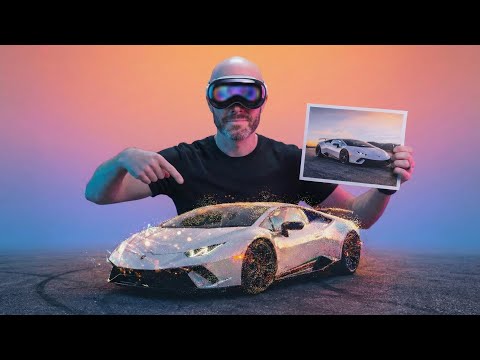 Turn 2D Photos Into 3D Gaussian Splats on Vision Pro (Apple’s ML SHARP on device!)