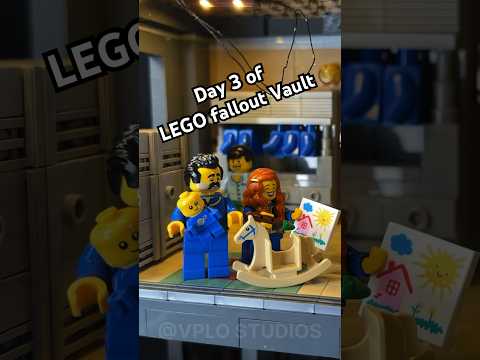 Day 3 of showing you my LEGO fallout vault ☢️ #lego #fallout