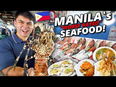 Eating Manila's "Worst Priced" Seafood🇵🇭 Spending ₱X0,000 on Filipino Seafood! Is it Scam?
