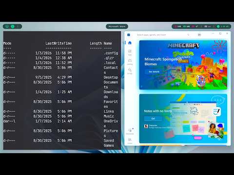 "Windows sucks at customization"