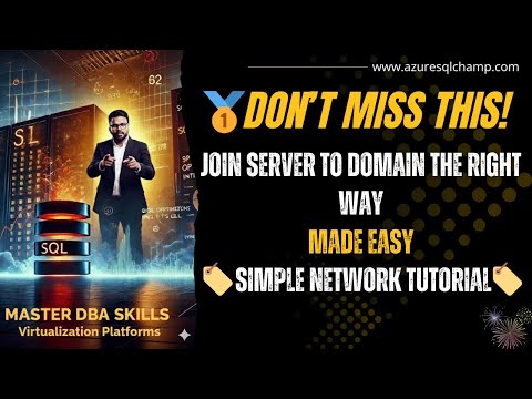 🥇ON-PREM - Active Directory Network Configuration | 💡Domain Controller, Firewalls & Ports Made Easy🎯